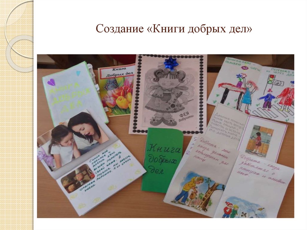 Книга добрых дел проект