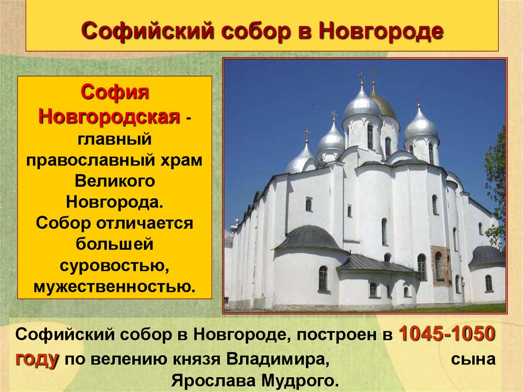 Презентация по одному из городов столиц отдельных русских земель 6 класс