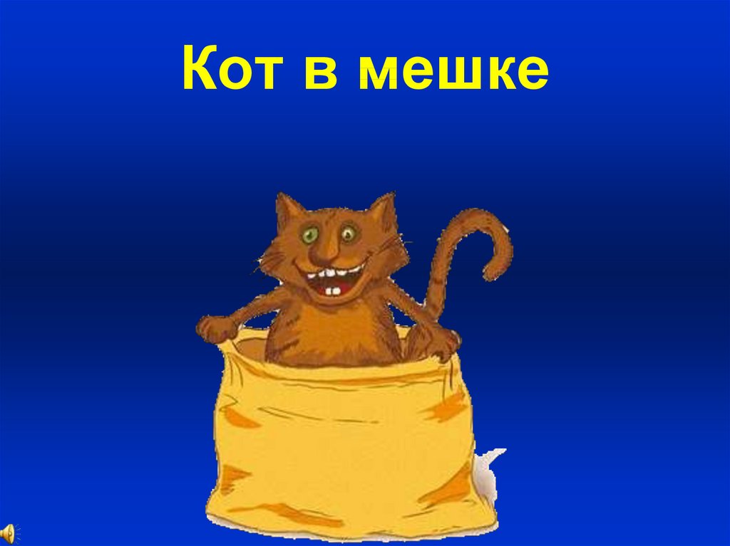 Кот в мешке. Кот и мышка. Кот в мешке для презентации. Кот в мешке своя игра.