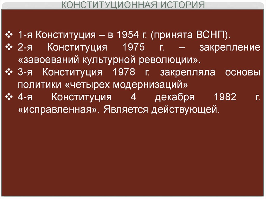 Конституция китая. Конституционная история. Конституция 1954. Конституция КНР 1954 Г. Конституция Китая 1982.