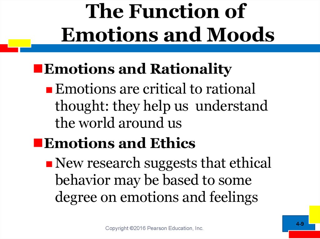 The Function of Emotions and Moods