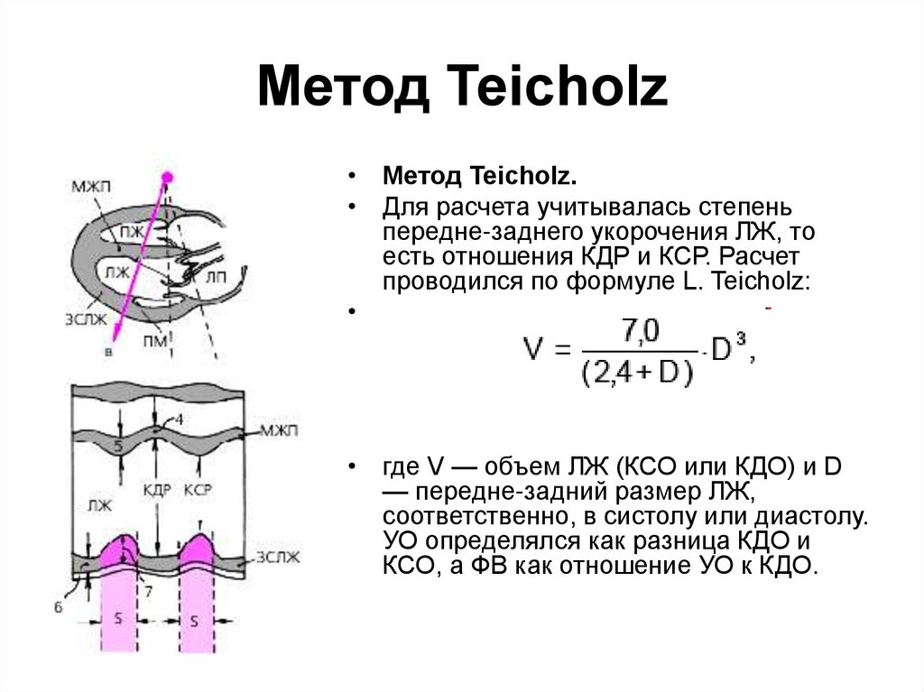 Кдо это медицина. Калькулятор фракции выброса по тейхольцу. Метод Teicholz. Тейхольц расчет. Расчет КДО И КСО при Эхо сердца.