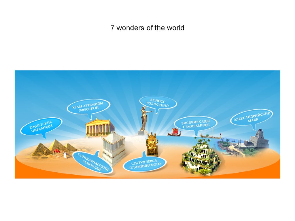 7 wonders of the world online presentation