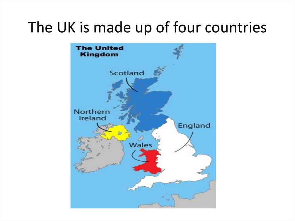 The uk consists of countries. Великобритания Англия Шотландия Уэльс и Северная Ирландия. England, Scotland, Wales and Northern Ireland на карте. Англия Шотландия Уэльс и Северная Ирландия по английскому. Карта the uk of great Britain and Northern Ireland.