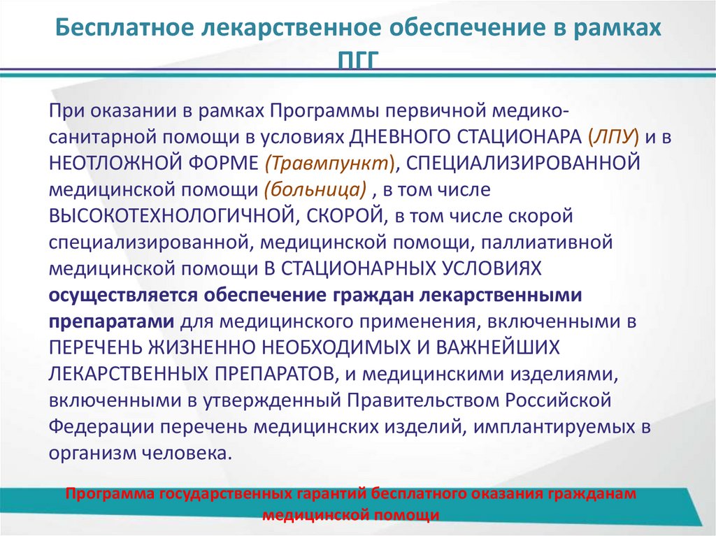 Государственные гарантии оказания медицинской помощи. Программа государственных гарантий. Программа госгарантий ОМС. Гарантии бесплатного оказания медицинской помощи. Основная задача программы государственных гарантий в медицине.