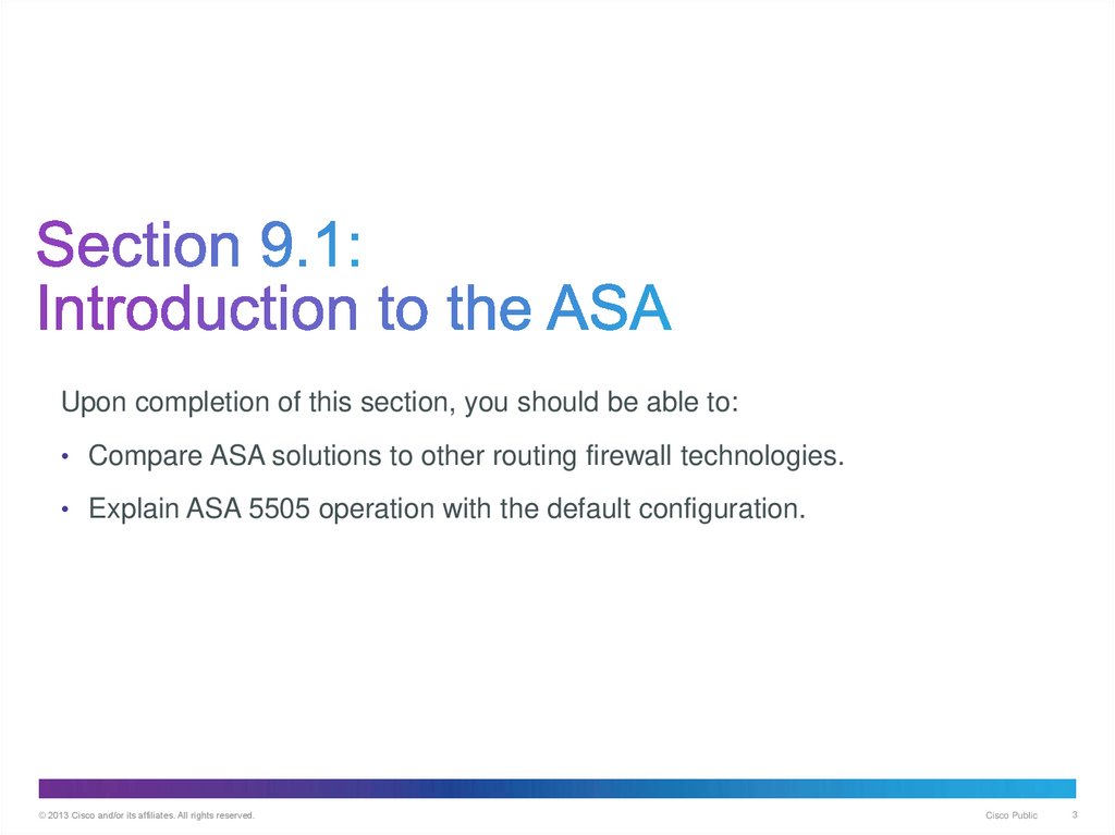 Section 9.1: Introduction to the ASA