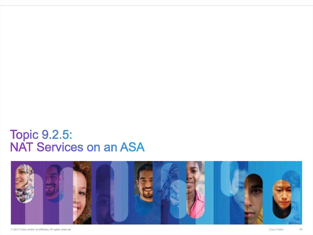 Topic 9.2.5: NAT Services on an ASA