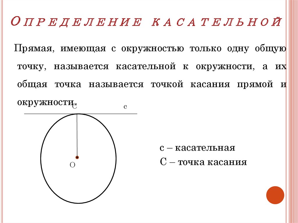 В каких точках касательная. Уравнение касательной к окружности. Уравнение касательной к окружности в точке. Касание прямой и окружности. Условие касания прямой и окружности.