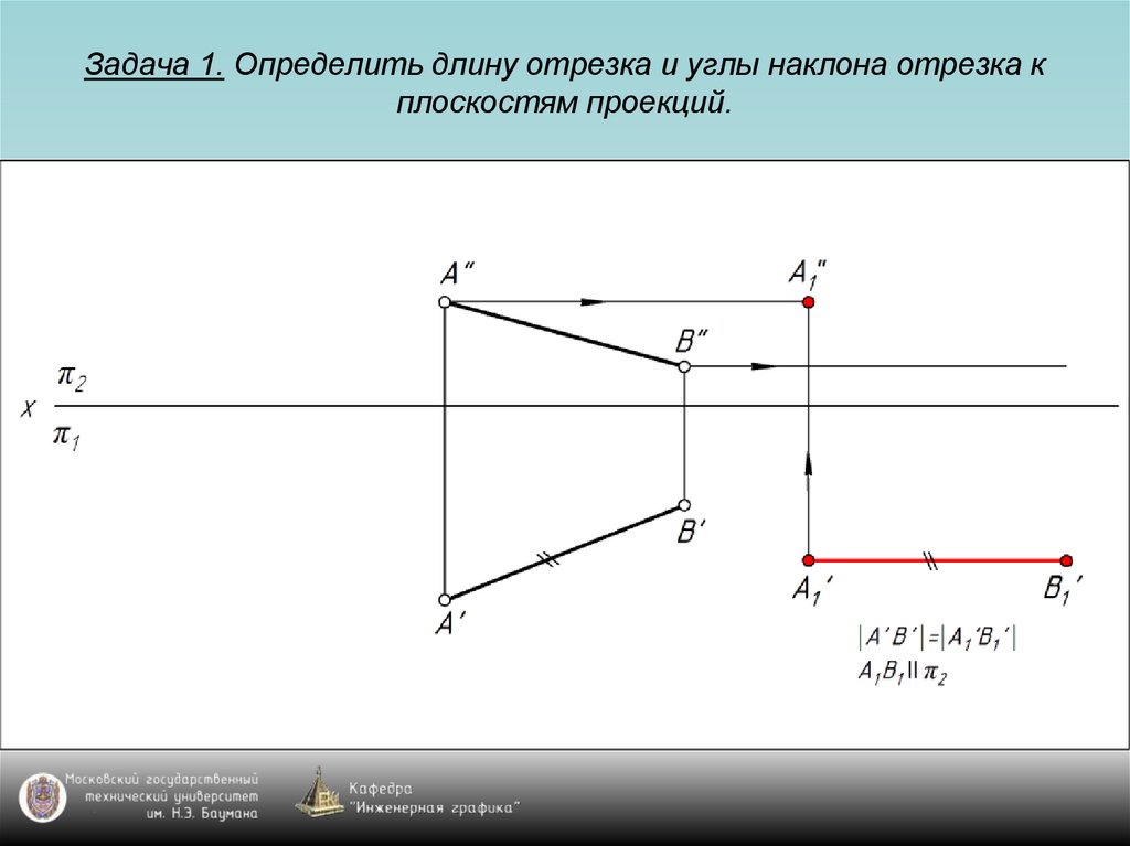 Как определить длину масштабного отрезка на мониторе