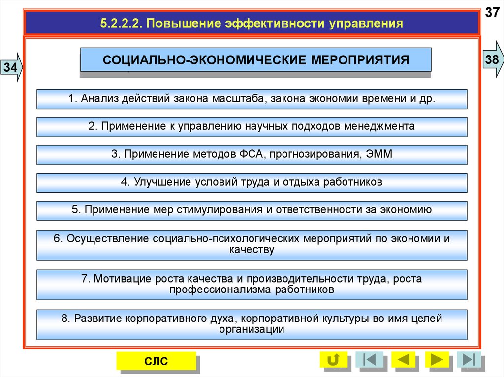 Система социально экономических мероприятий. Методы повышения эффективности управления. Меры по повышению эффективности управления. Повышение эффективности менеджмента. Способы повышения результативности менеджмент.