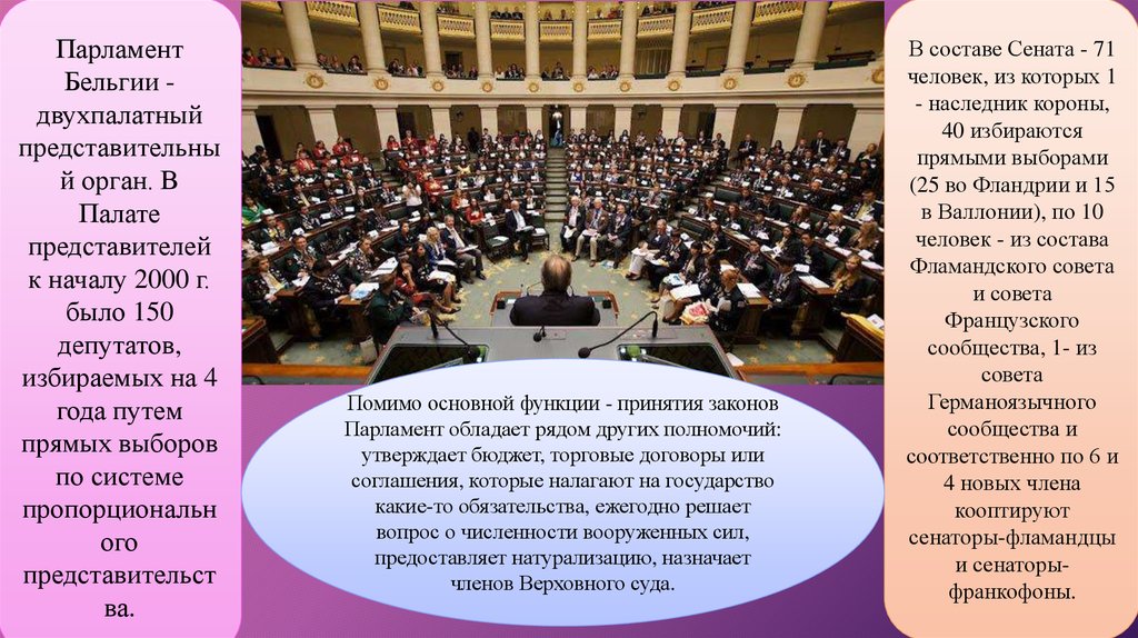 Двухпалатный парламент форма правления