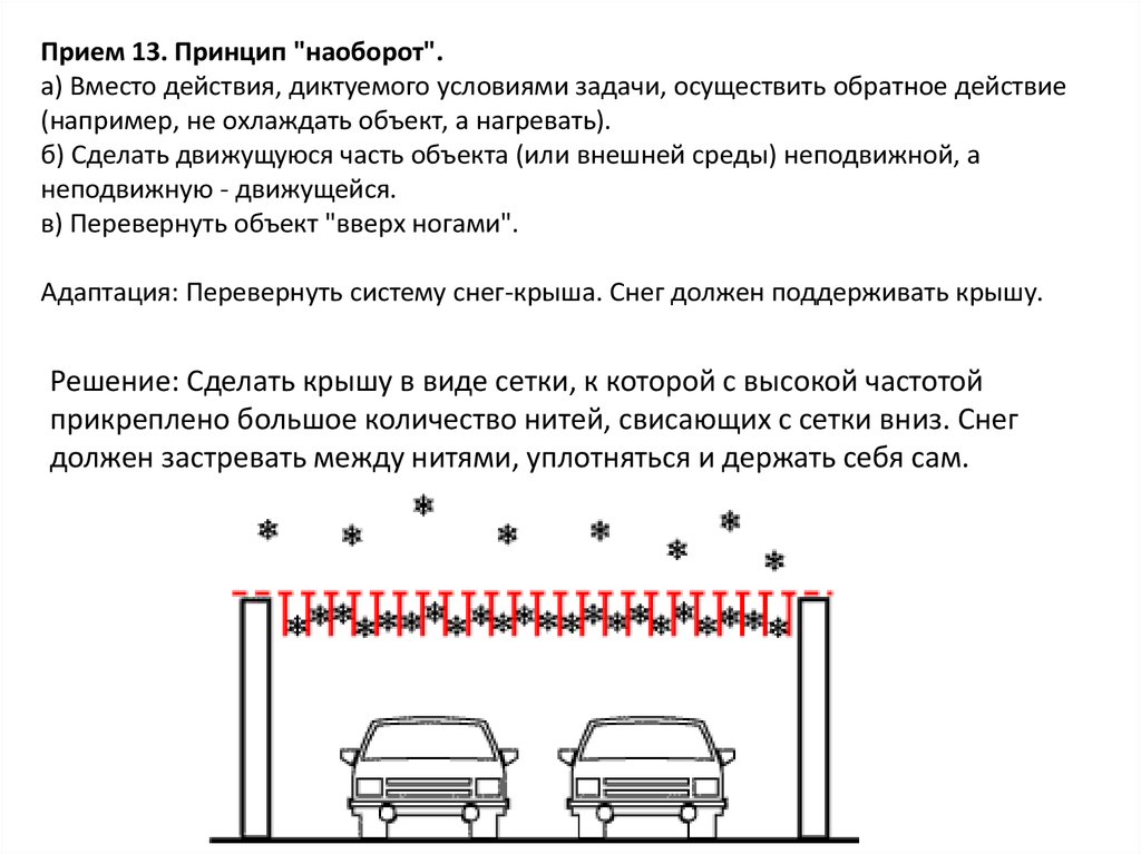 Принцип прием