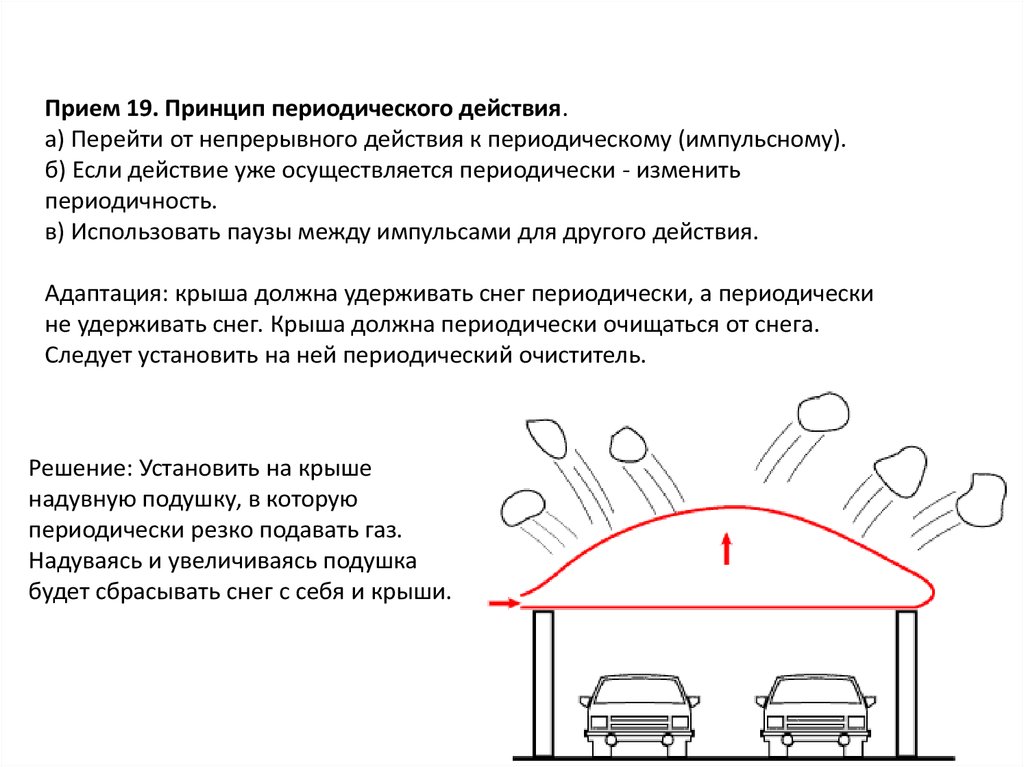 Принцип прием