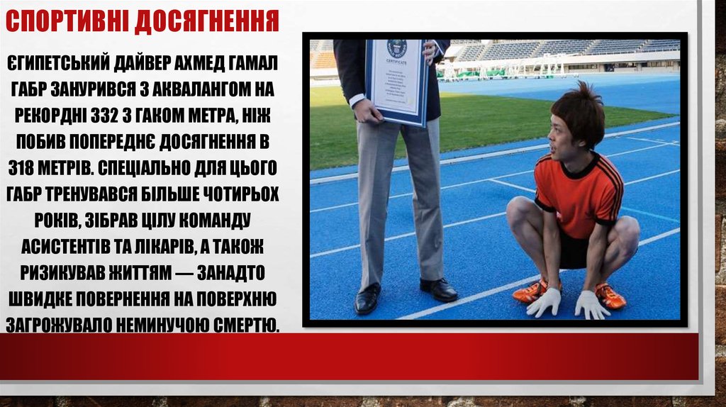 Спортивні досягнення