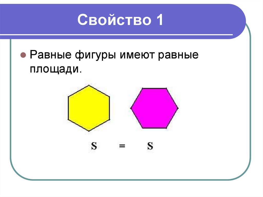 Равные фигуры имеют равные периметры. Понятие площади. Равные фигуры. Понятие площади фигуры. Понятие площади свойства площадей.