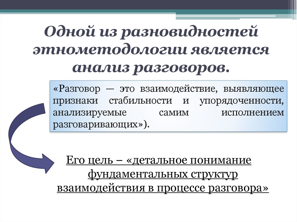 Этнометодология. Методы исследования в этнометодологии. Анализ разговора. Этнометодология в социологии. Феноменология и Этнометодология.