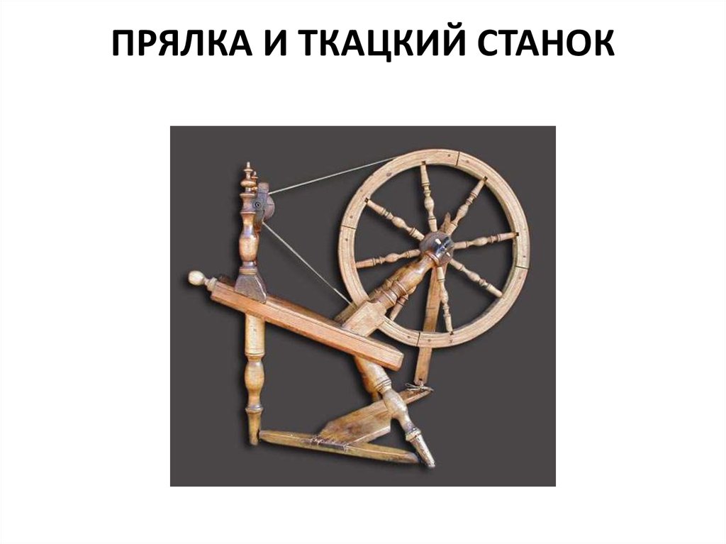 Изобретение прялки