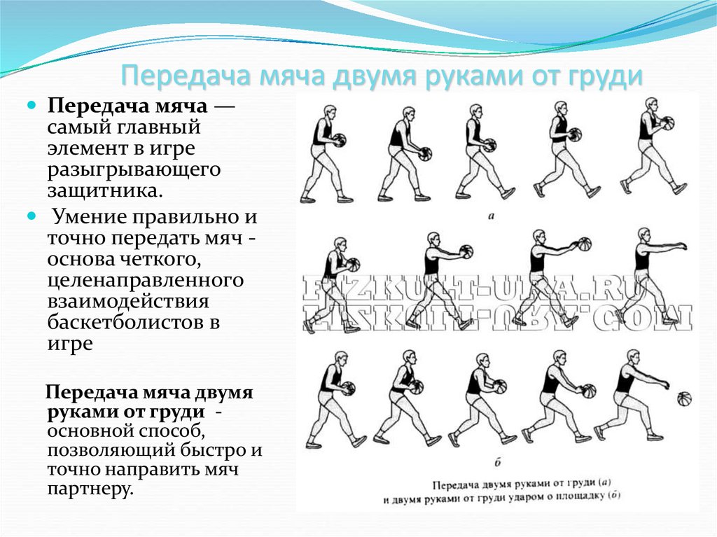 Передача мяча. Передача мяча двумя руками от груди- в баскетболе. Передача двумя руками от груди.. Техника передачи мяча двумя руками от груди. Передача мяча двумя от груди..