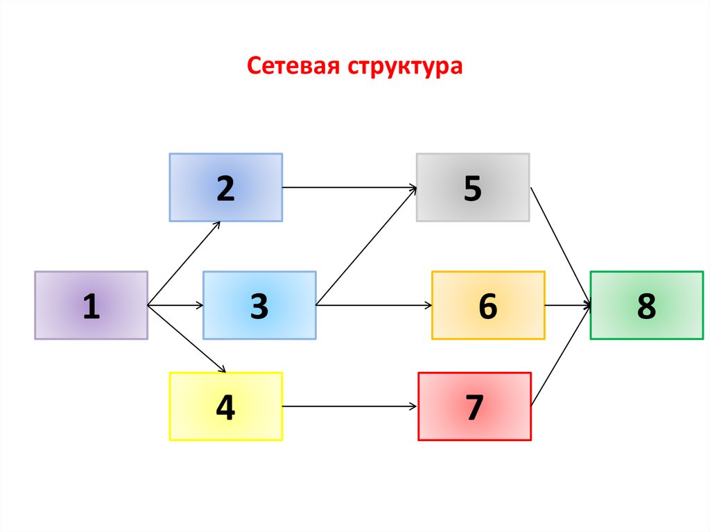 Е сети структура