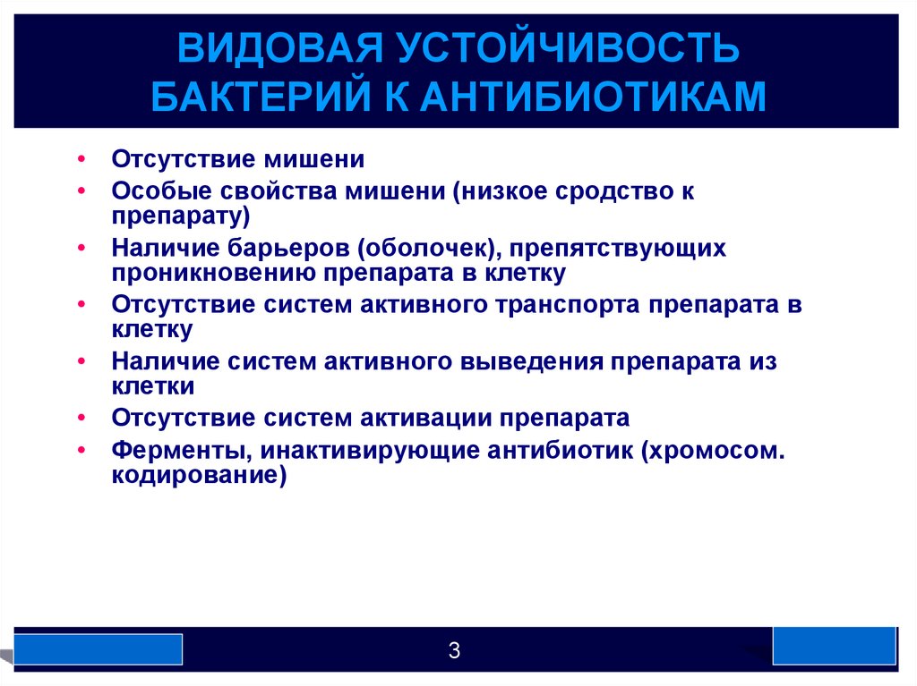 Борьба с резистентностью. Причины развития устойчивости микробов к антибиотикам. Устойчивость бактерий к антибиотикам. Видовая устойчивость микроорганизмов к антибиотикам. Причины устойчивости бактерий к антибиотикам.