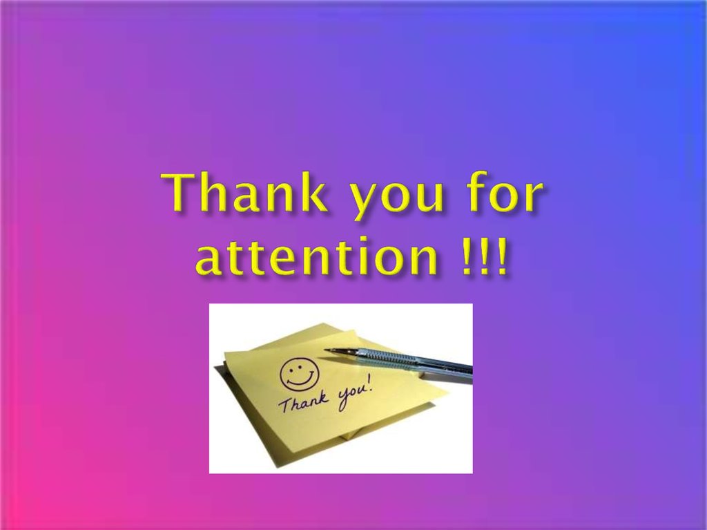 Thank you for attention !!!