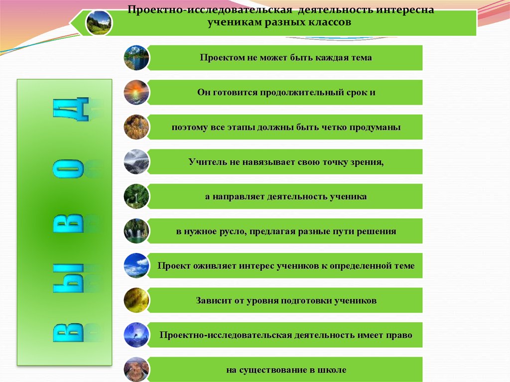 Учебные проекты по географии