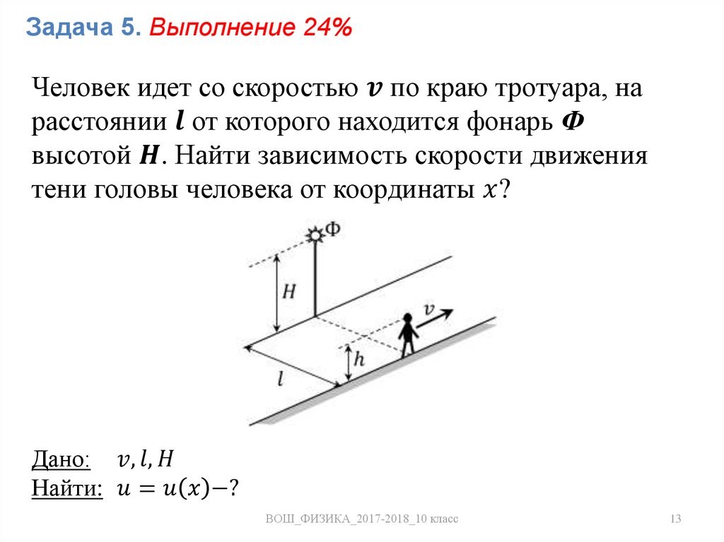 Задача 5. Выполнение 24%