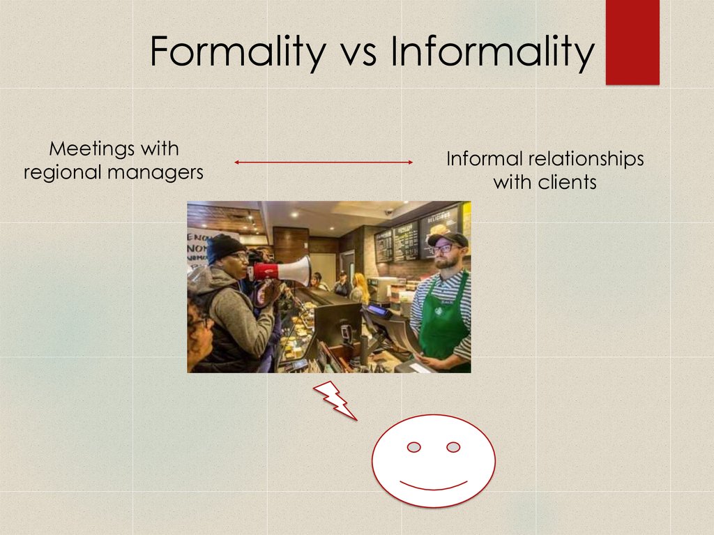 Formality vs Informality