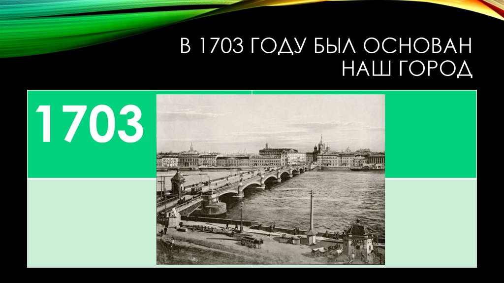 На каких событиях основан. В 1703 году был основан город. 1703 Год. В 1703 году был. 1703 Город.