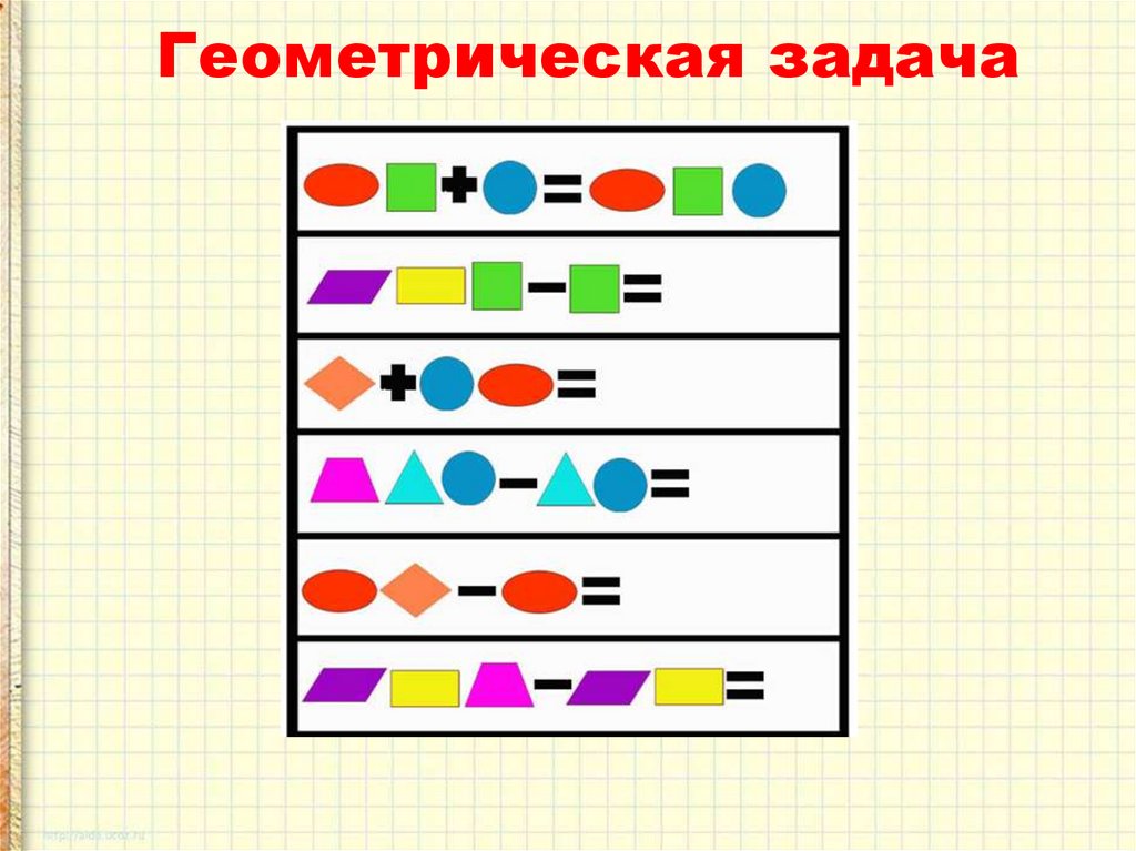 Презентация задания на мышление 1 класс