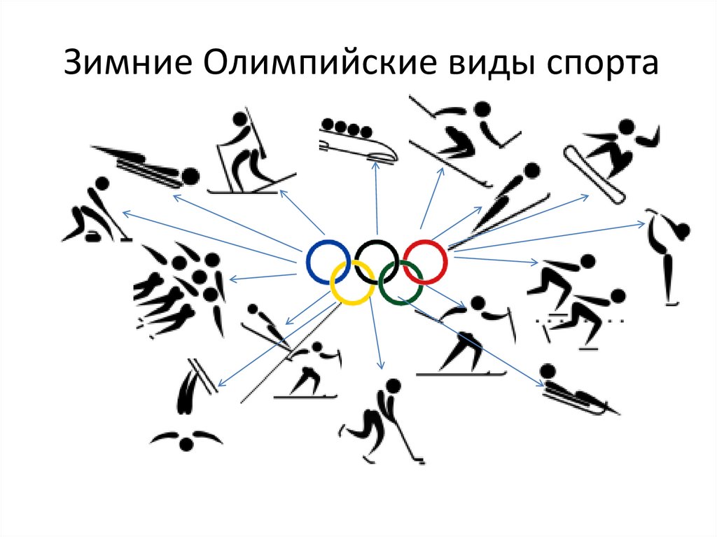 Какие виды входят в олимпийские игры. Зимние Олимпийские виды спорта. Зимние виды спорта криптограммы. Олимпийские игры схема. Спорт схема.