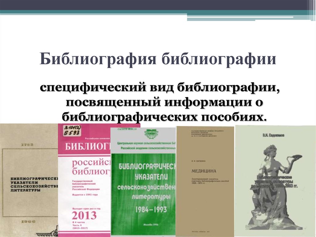 Библиография. Библиография в презентации. Виды библиографических пособий. Библиографические пособия презентация.