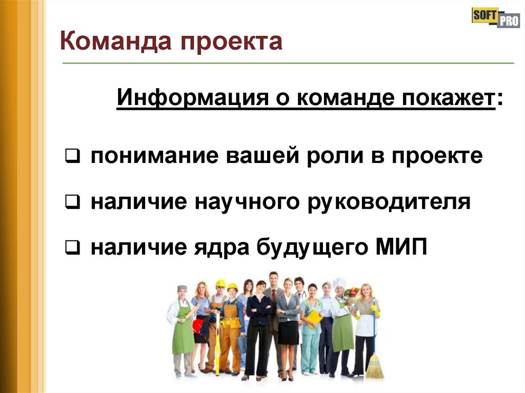 Команда проекта