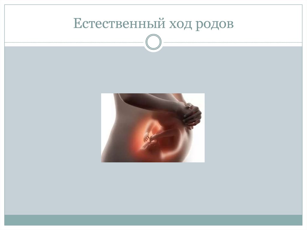 Естественный ход родов