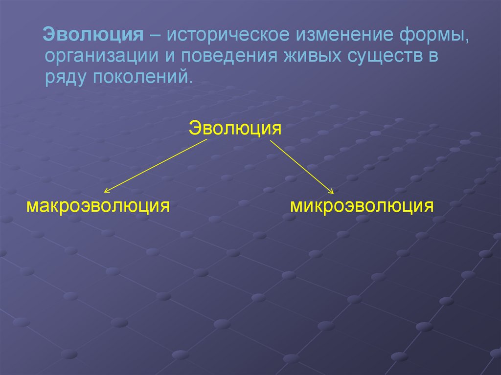 Современное учение об эволюции презентация 10 класс пономарева