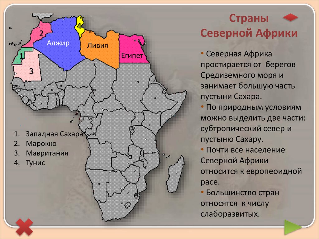 Крупнейшая по площади страна центральной африки. Государства Северной Африки на карте. Страны Африки. Территория Северной Африки. Старн Северной Африки.