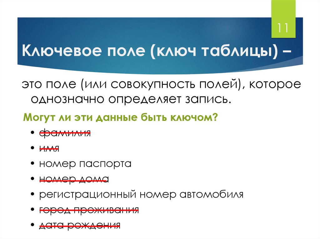 Ключевое поле тип данных. Ключевое поле. Ключевое поле таблицы. Виды ключевых полей. Ключевое поле главной таблицы.