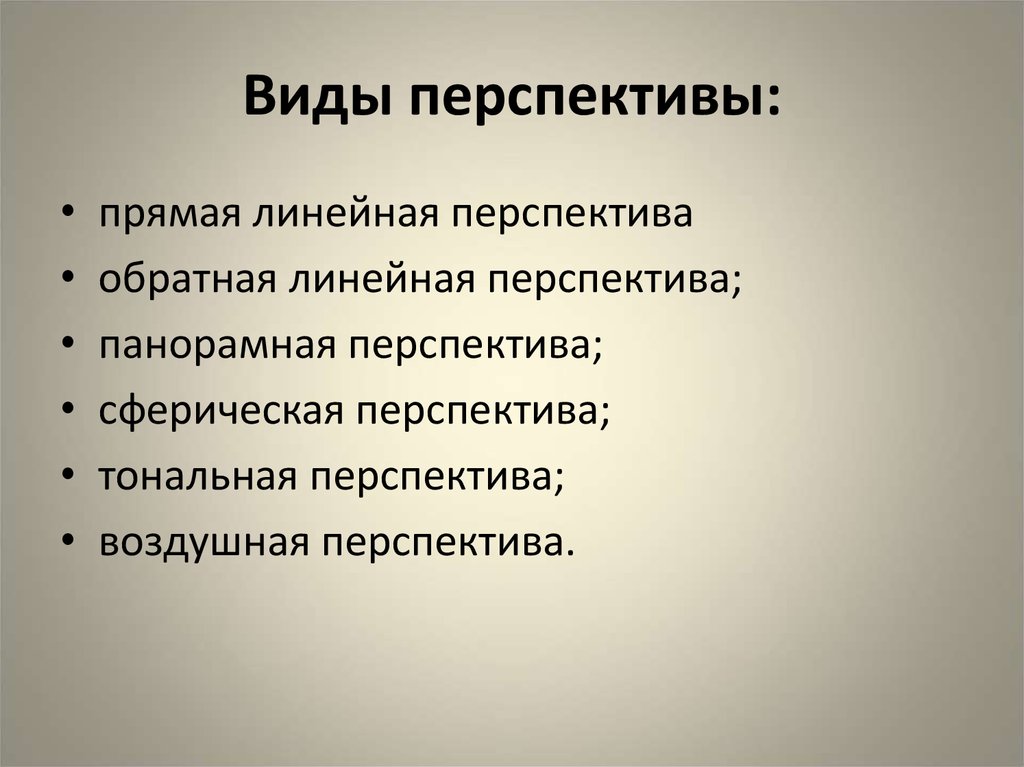 Перспективный вид