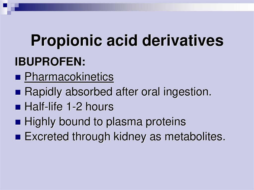 Propionic acid derivatives