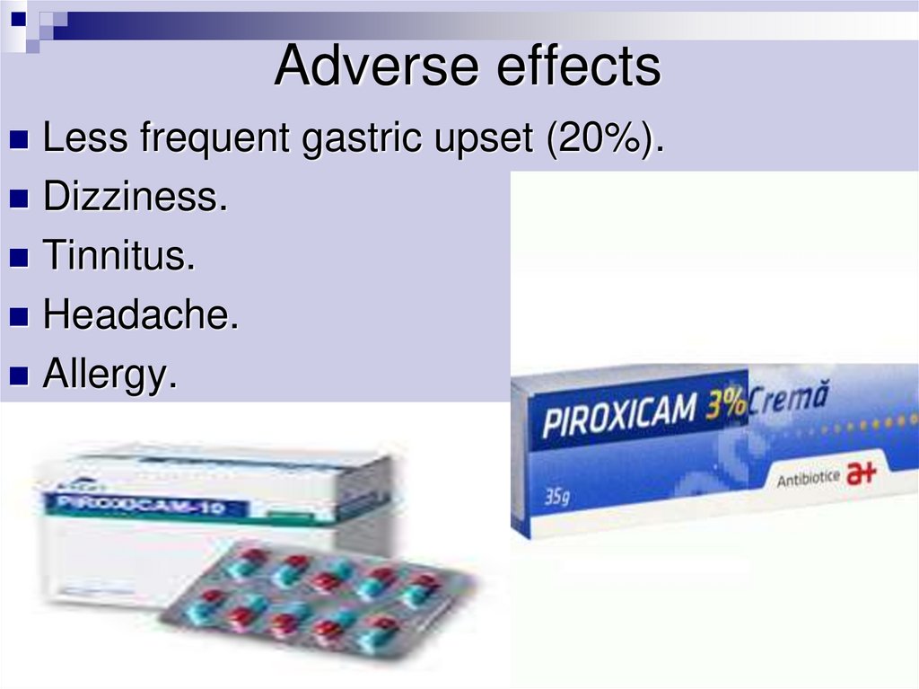 Adverse effects