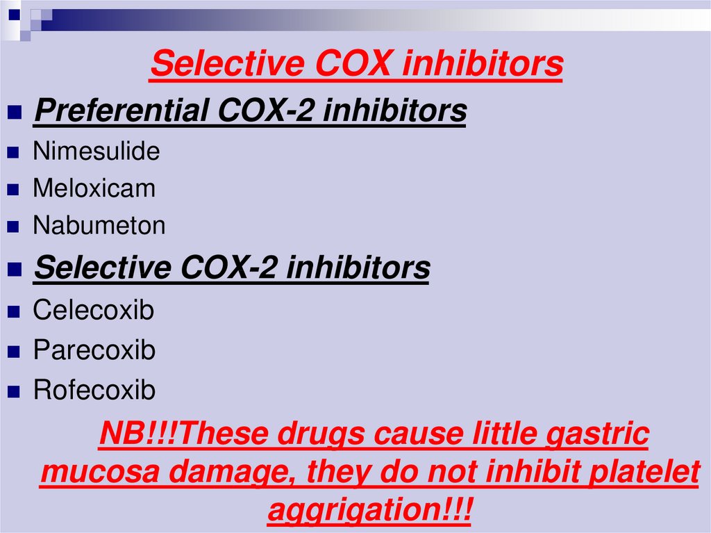 Anti Inflammatory Drugs Prezentaciya Onlajn