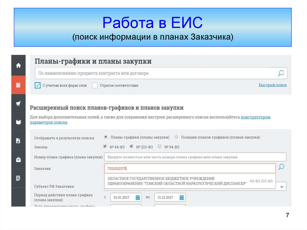 Подписать в еис