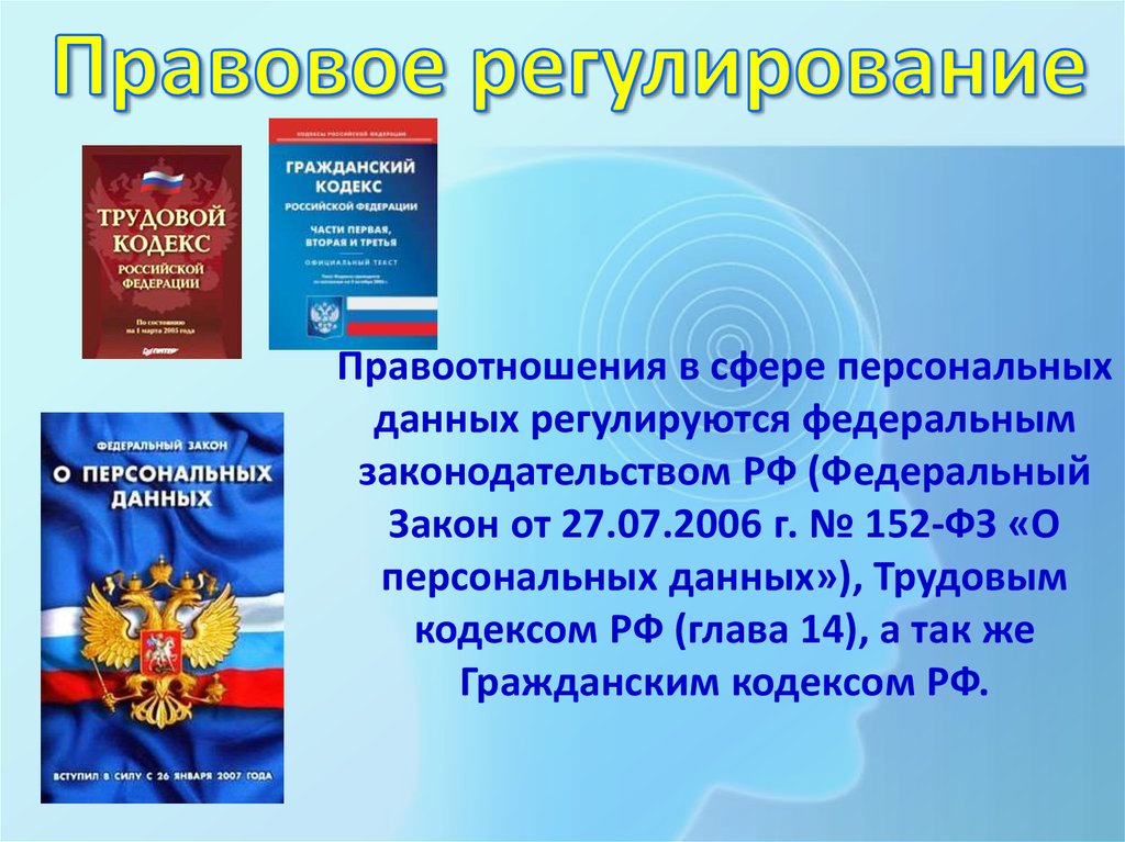 Нормативно правовое регулирование картинки