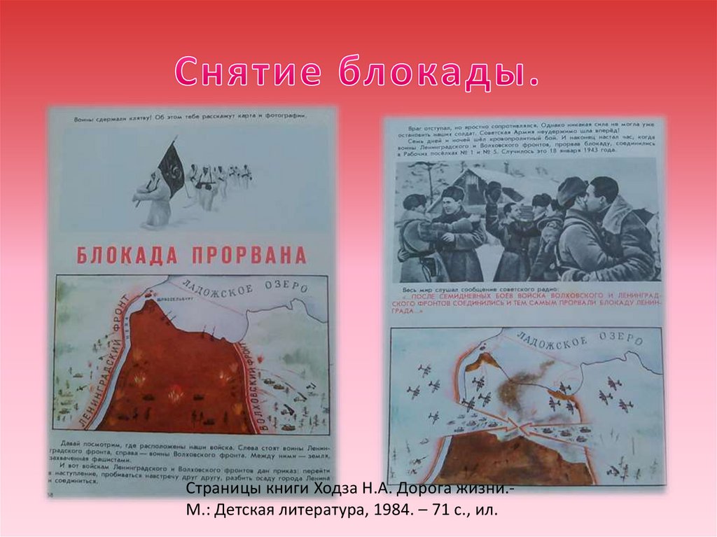 Снятие блокады.