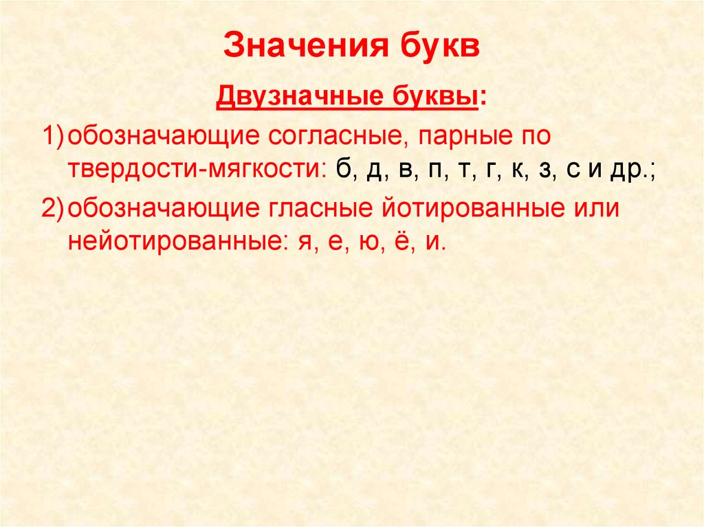 Что означает буква