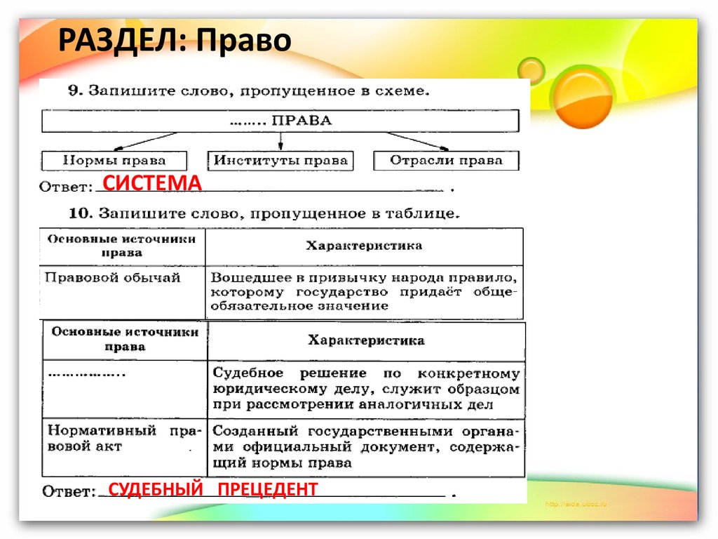 Проект по обществознанию 10