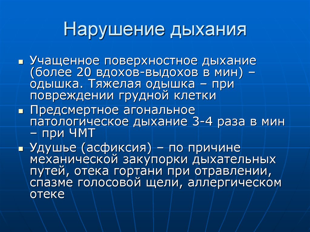 Клеточное дыхание признаки