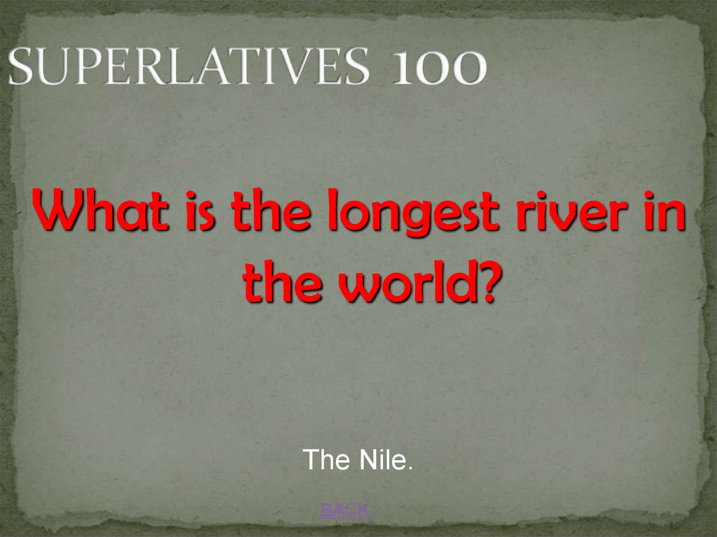 SUPERLATIVES 100