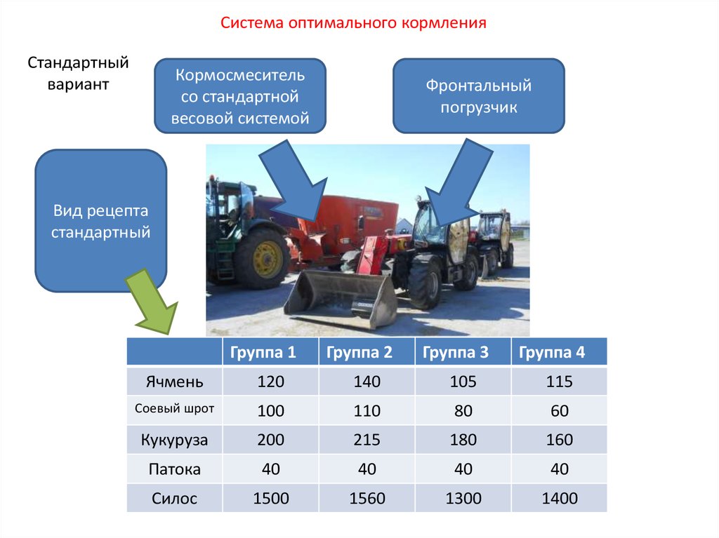 Оптимальна система. Динамика дженерале система оптимального кормления. Система OPTIMAL.