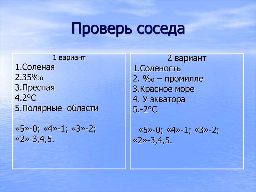 Узнать соседей. Проверь соседа.